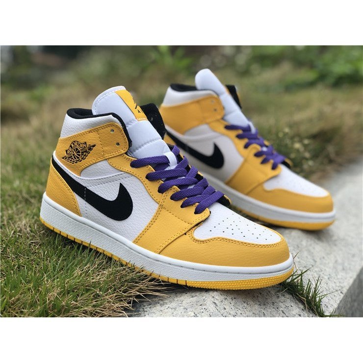JORDAN 1 MID x SE LAKERS - Phantom Kicks