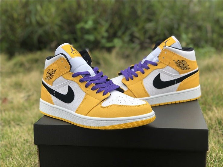 JORDAN 1 MID x SE LAKERS - Phantom Kicks