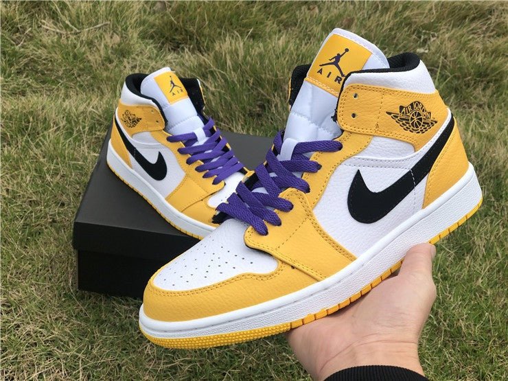 JORDAN 1 MID x SE LAKERS - Phantom Kicks