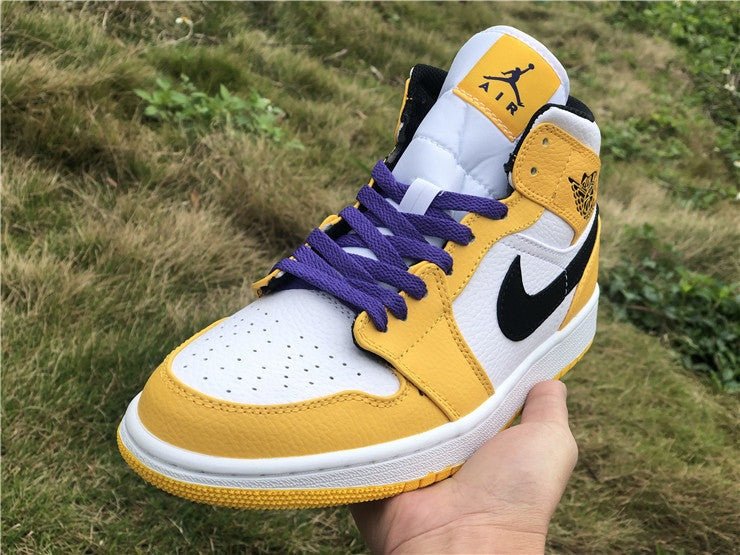 JORDAN 1 MID x SE LAKERS - Phantom Kicks