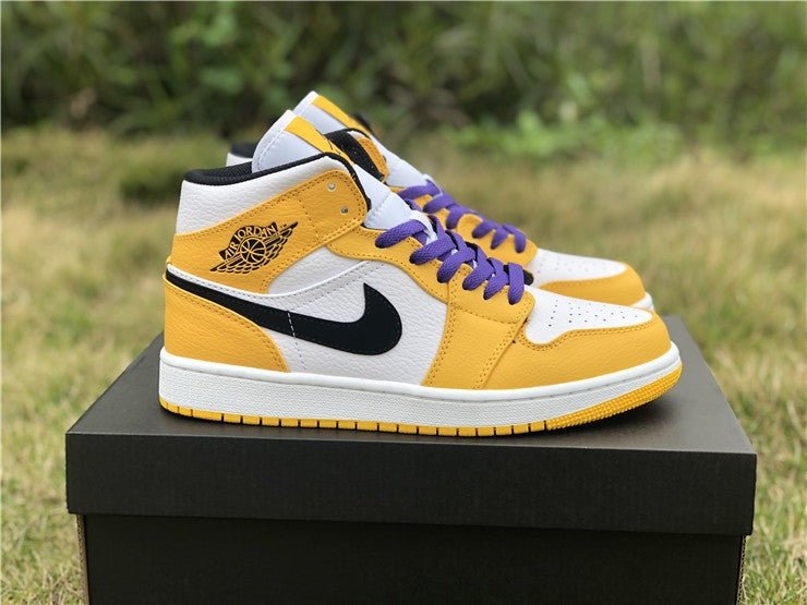 JORDAN 1 MID x SE LAKERS - Phantom Kicks