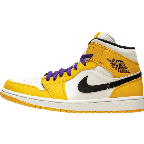 JORDAN 1 MID x SE LAKERS - Phantom Kicks
