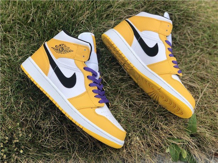 JORDAN 1 MID x SE LAKERS - Phantom Kicks