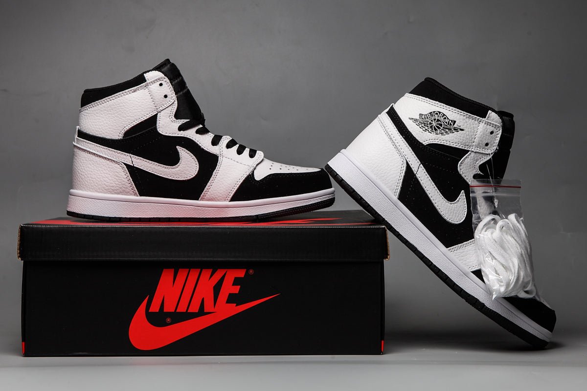 JORDAN 1 MID x WHITE BLACK - Phantom Kicks