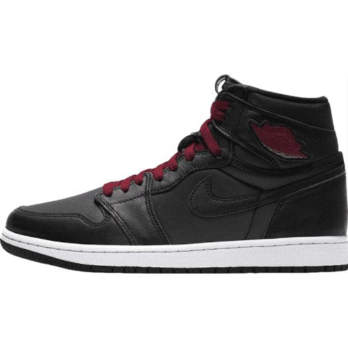 JORDAN 1 RETRO HIGH x BLACK SATIN GYM RED - Phantom Kicks
