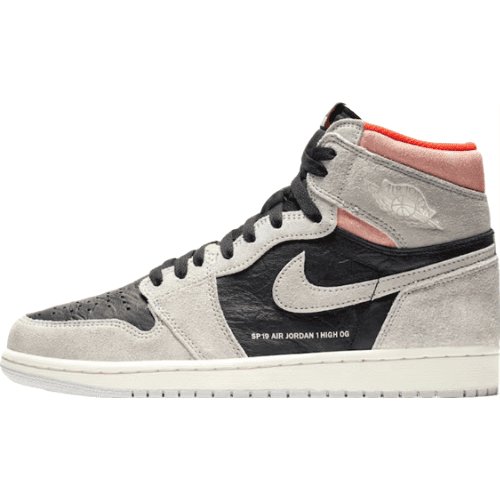 JORDAN 1 RETRO HIGH x NEUTRAL GREY HYPER CRIMSON - Phantom Kicks