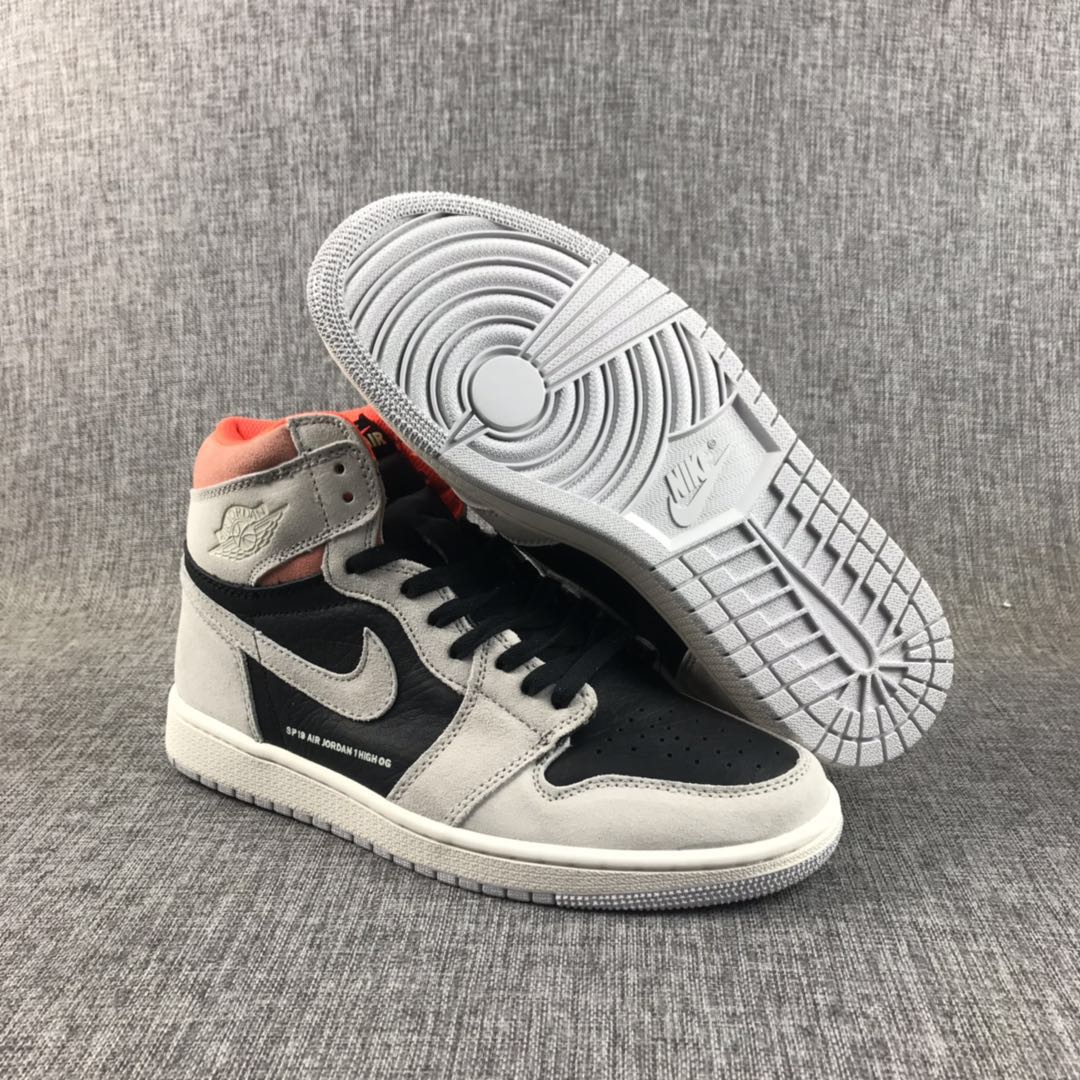 JORDAN 1 RETRO HIGH x NEUTRAL GREY HYPER CRIMSON - Phantom Kicks