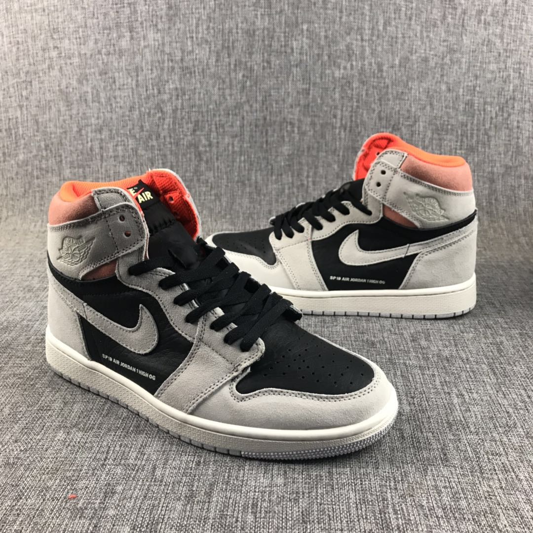 JORDAN 1 RETRO HIGH x NEUTRAL GREY HYPER CRIMSON - Phantom Kicks