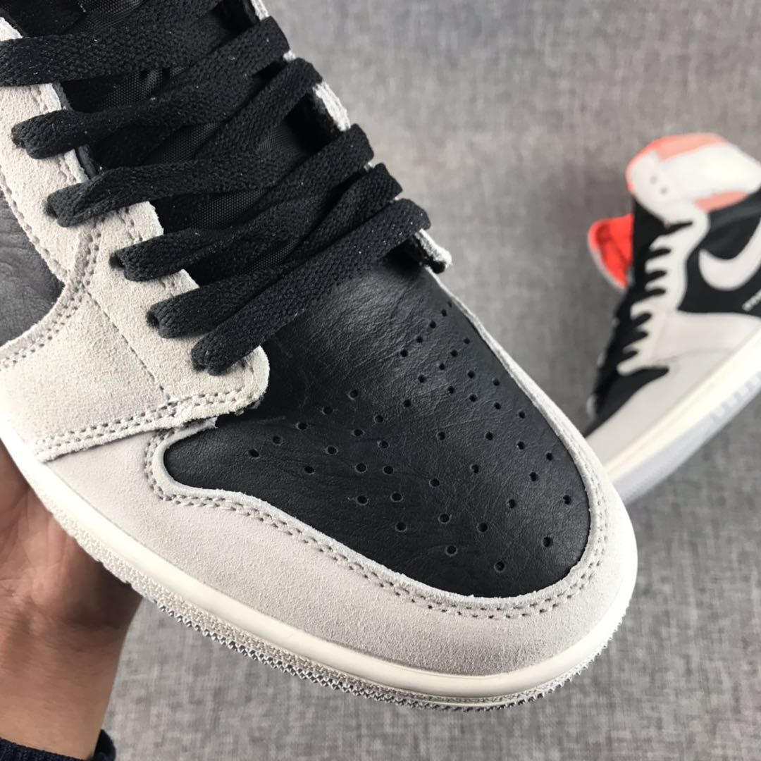 JORDAN 1 RETRO HIGH x NEUTRAL GREY HYPER CRIMSON - Phantom Kicks
