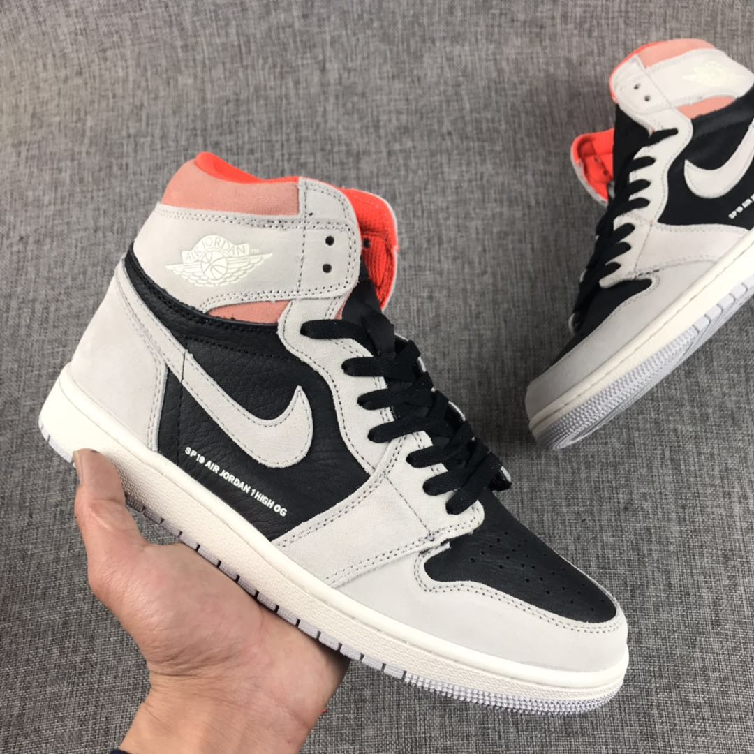 JORDAN 1 RETRO HIGH x NEUTRAL GREY HYPER CRIMSON - Phantom Kicks