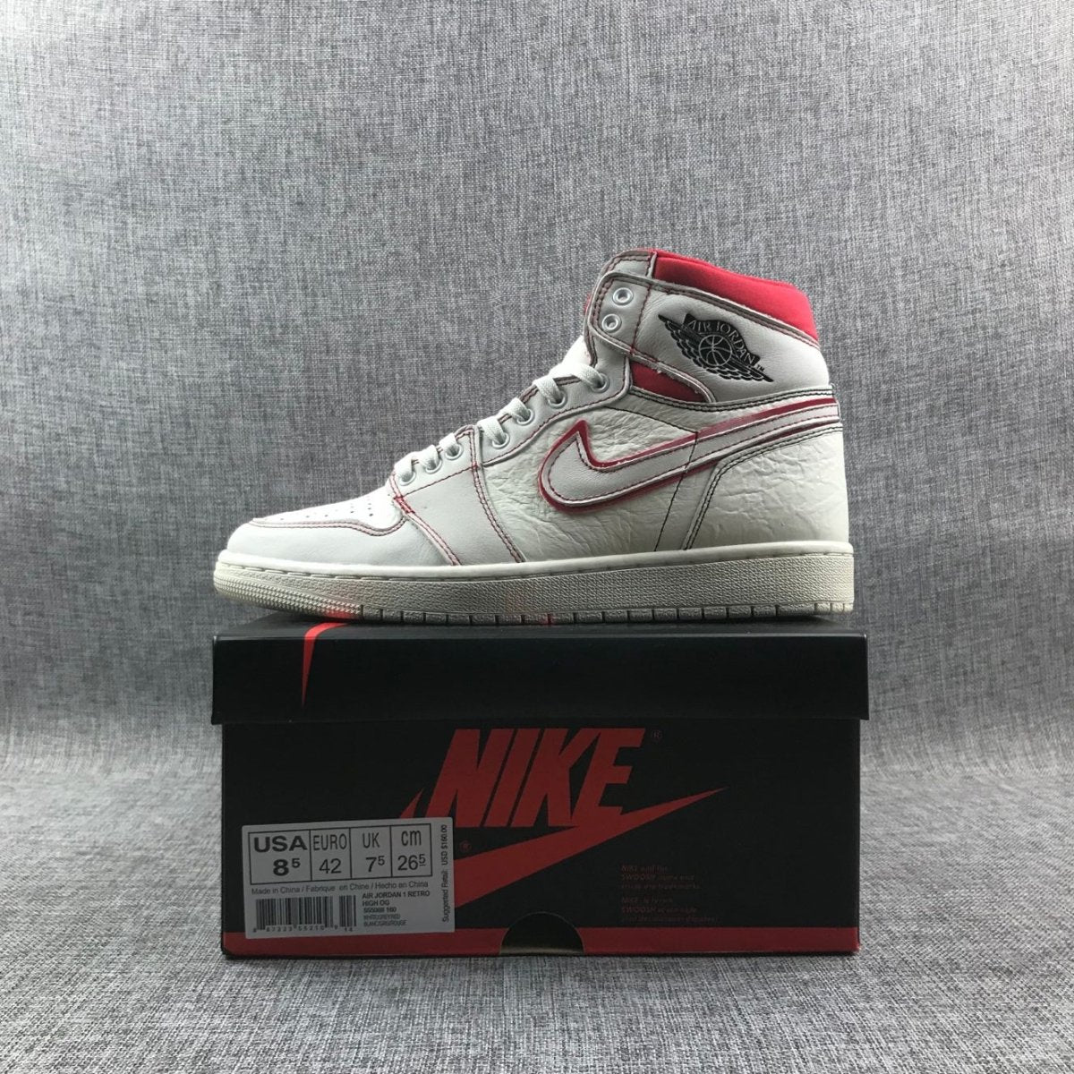 JORDAN 1 RETRO HIGH x PHANTOM GYM RED - Phantom Kicks
