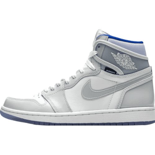 JORDAN 1 RETRO HIGH x ZOOM WHITE RACER BLUE - Phantom Kicks