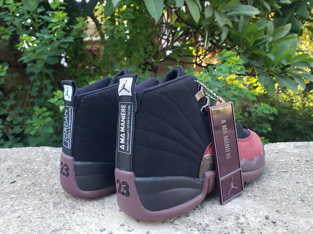 JORDAN 12 RETRO x A MA MANIERE BLACK