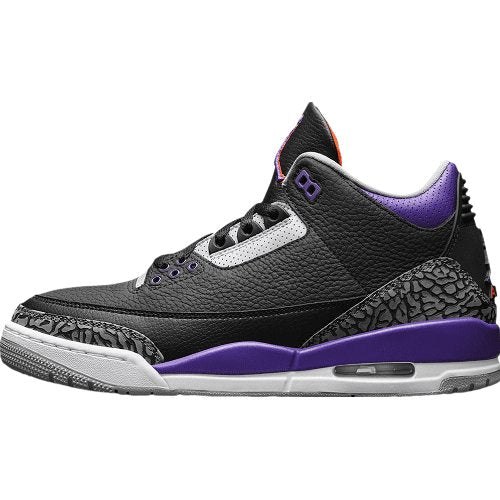 JORDAN 3 RETRO x BLACK COURT PURPLE - Phantom Kicks