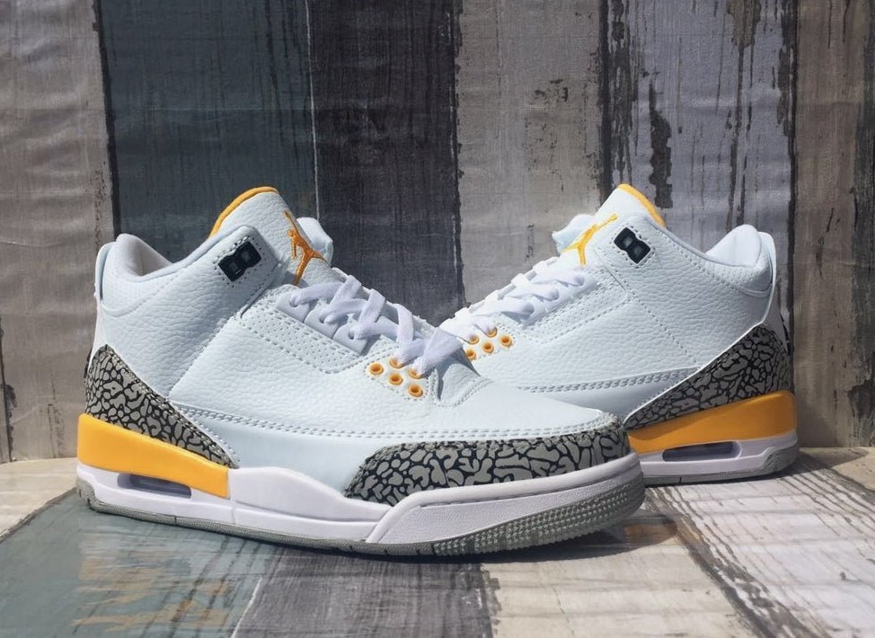 JORDAN 3 RETRO x LASER ORANGE - Phantom Kicks