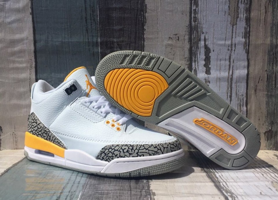 JORDAN 3 RETRO x LASER ORANGE - Phantom Kicks
