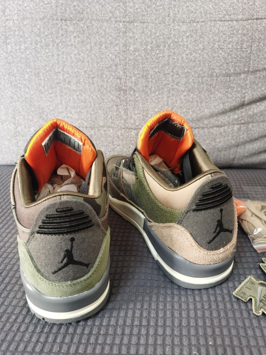 JORDAN 3 RETRO x PATCHWORK CAMO - Phantom Kicks