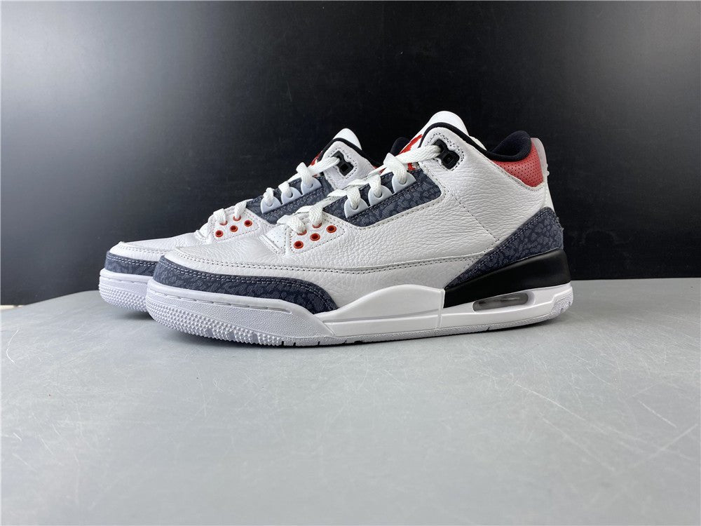 JORDAN 3 RETRO x SE FIRE RED DENIM - Phantom Kicks