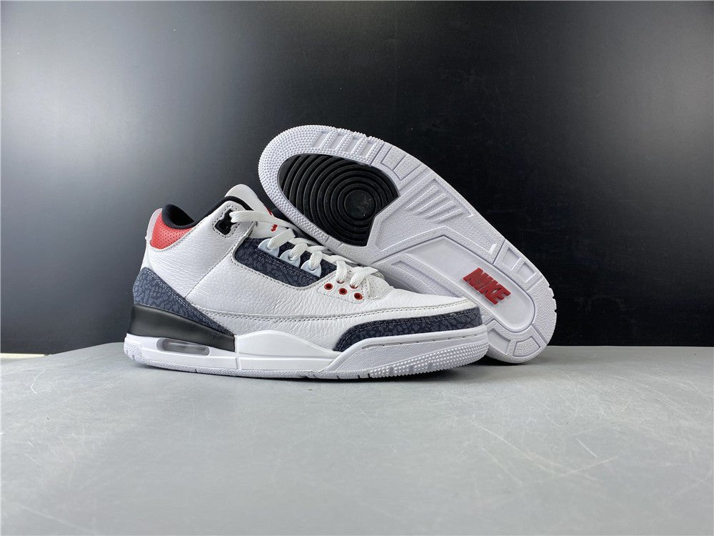 JORDAN 3 RETRO x SE FIRE RED DENIM - Phantom Kicks