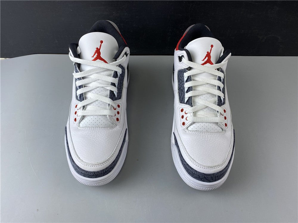 JORDAN 3 RETRO x SE FIRE RED DENIM - Phantom Kicks
