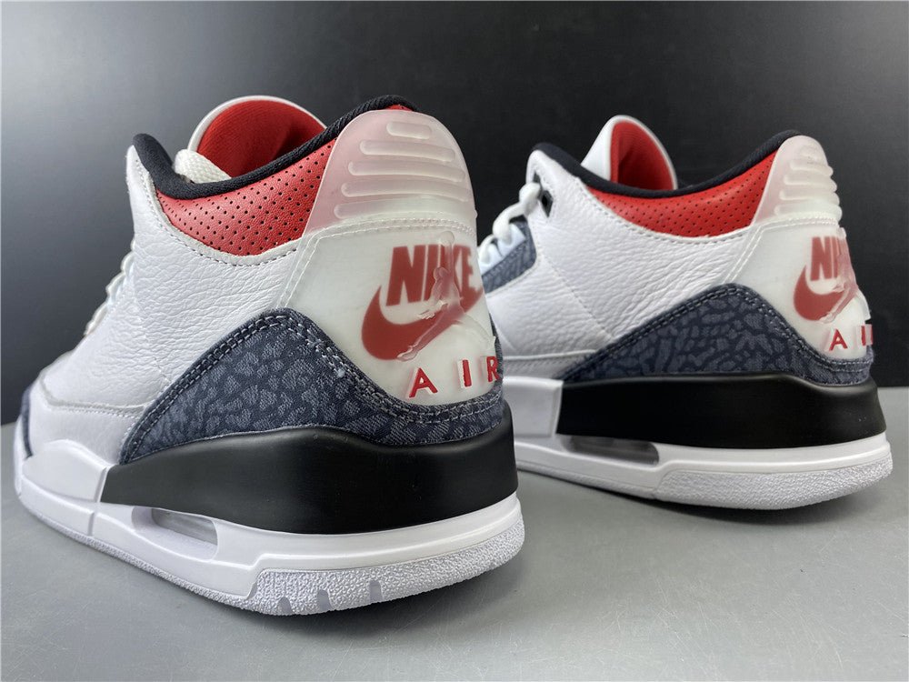 JORDAN 3 RETRO x SE FIRE RED DENIM - Phantom Kicks