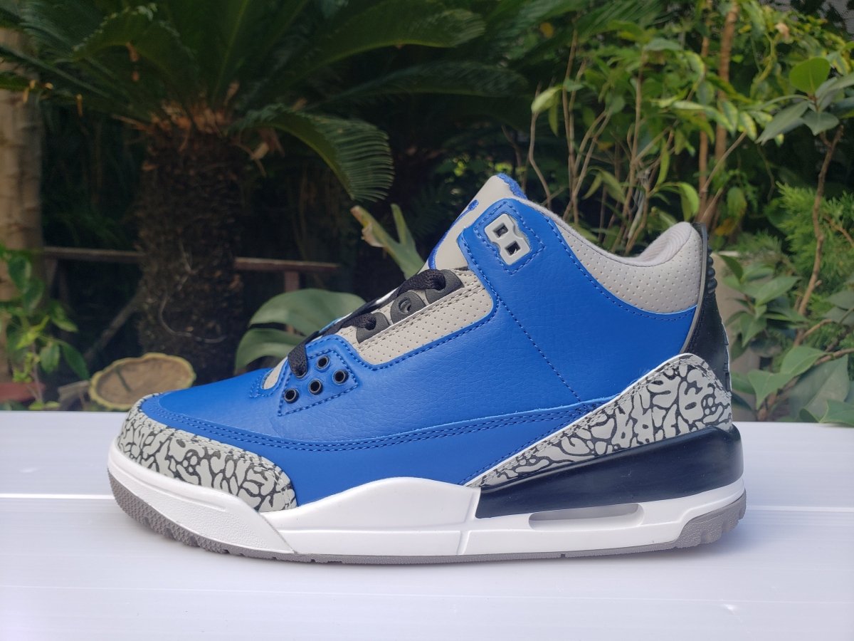 JORDAN 3 RETRO x VARSITY ROYAL CEMENT - Phantom Kicks