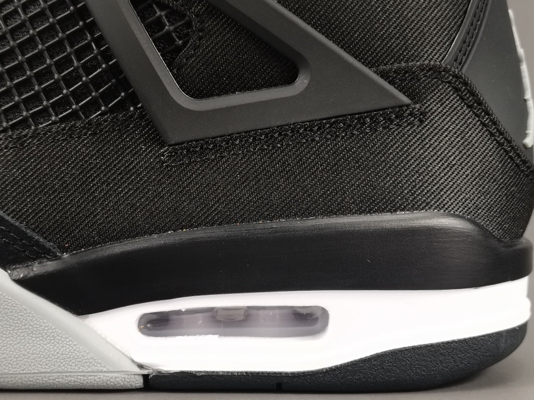 JORDAN 4 x BLACK CANVAS - Phantom Kicks