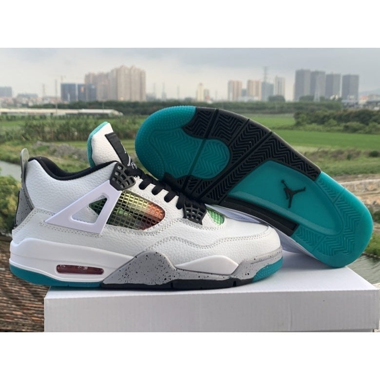 JORDAN 4 x LUCID GREEN RASTA - Phantom Kicks