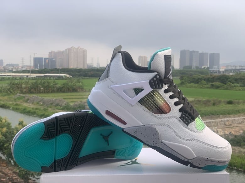 JORDAN 4 x LUCID GREEN RASTA - Phantom Kicks
