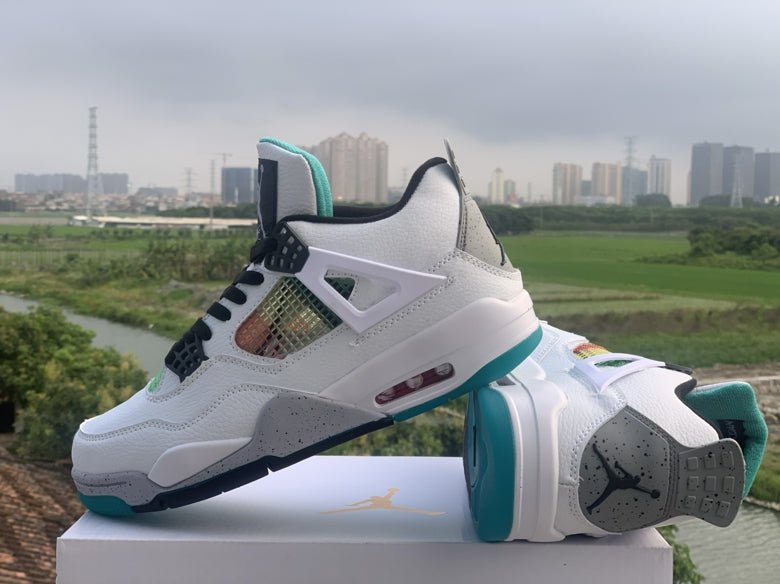 JORDAN 4 x LUCID GREEN RASTA - Phantom Kicks