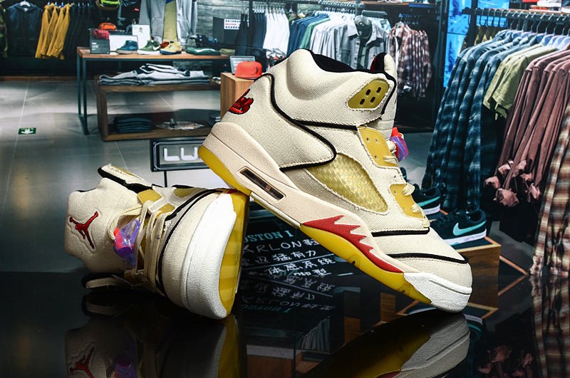 JORDAN 5 RETRO x BASEBALL PE - Phantom Kicks