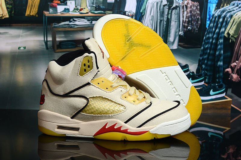 JORDAN 5 RETRO x BASEBALL PE - Phantom Kicks