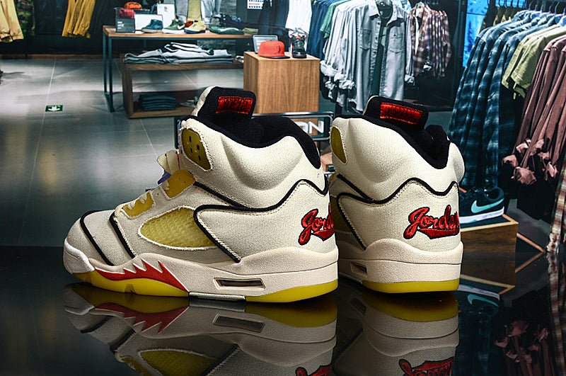 JORDAN 5 RETRO x BASEBALL PE - Phantom Kicks