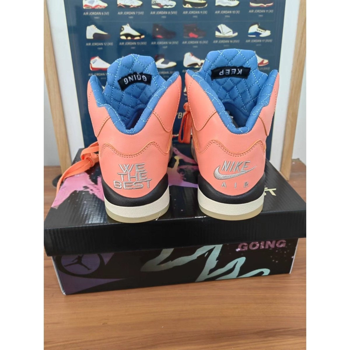 JORDAN 5 RETRO x DJ KHALED WE ARE THE BEST CRIMSON BLISS - Phantom Kicks