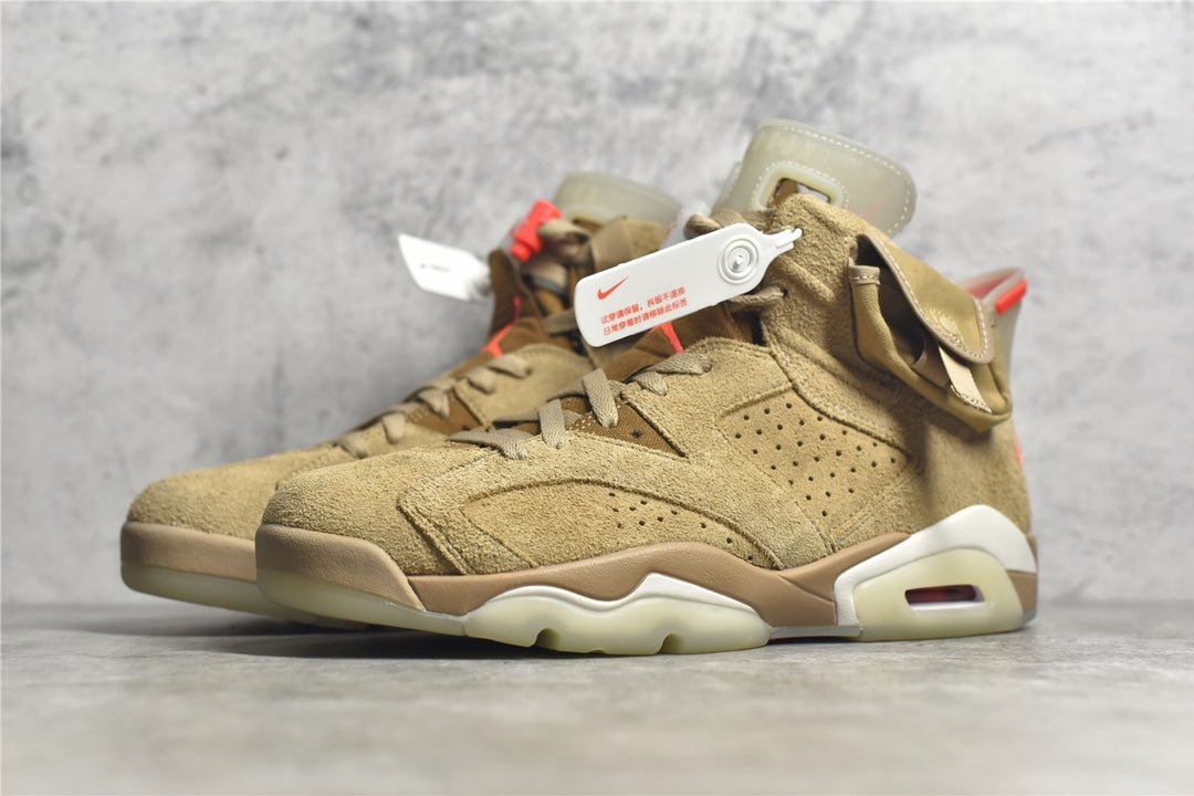 JORDAN 6 x TRAVIS SCOTT BRITISH KHAKI - Phantom Kicks