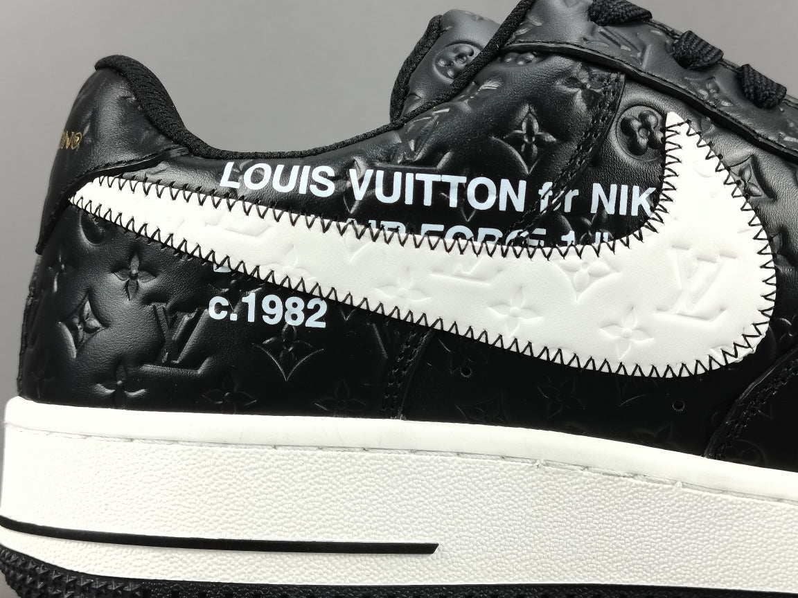 NIKE AIR FORCE 1 x LOUIS VUITTON BLACK - Phantom Kicks
