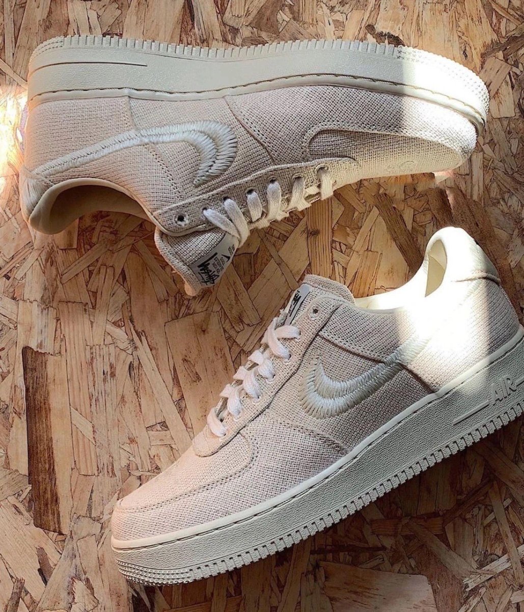 NIKE AIR FORCE 1 x STUSSY FOSSIL - Phantom Kicks