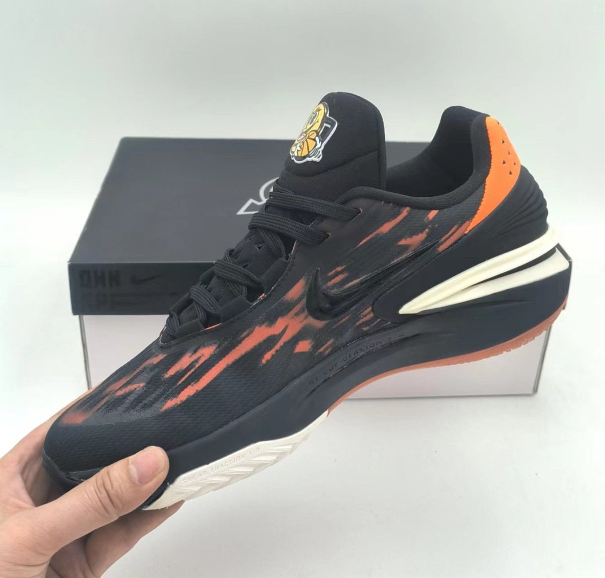 NIKE AIR ZOOM G.T. CUT 2 x BLACK PHANTOM ORANGE - Phantom Kicks