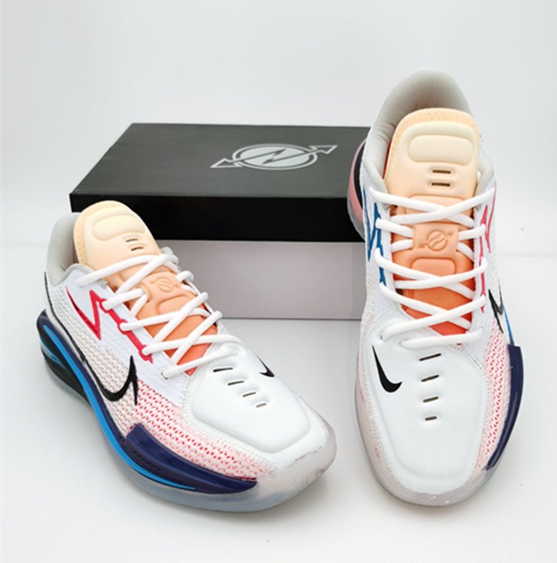 NIKE AIR ZOOM G.T. CUT x WHITE BLACK LASER BLUE - Phantom Kicks
