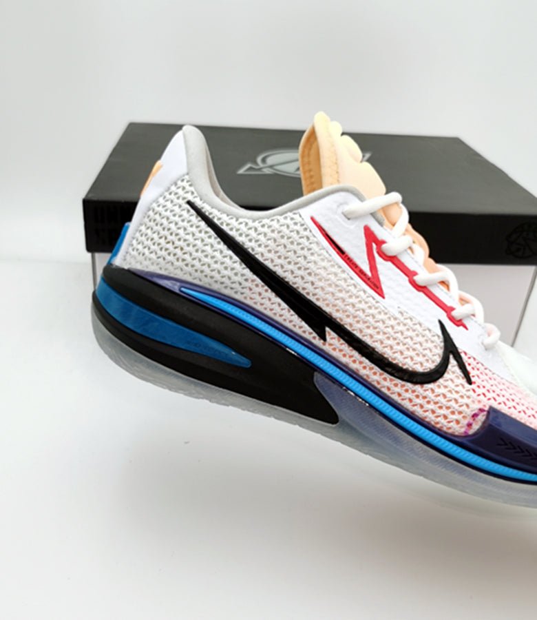 NIKE AIR ZOOM G.T. CUT x WHITE BLACK LASER BLUE - Phantom Kicks