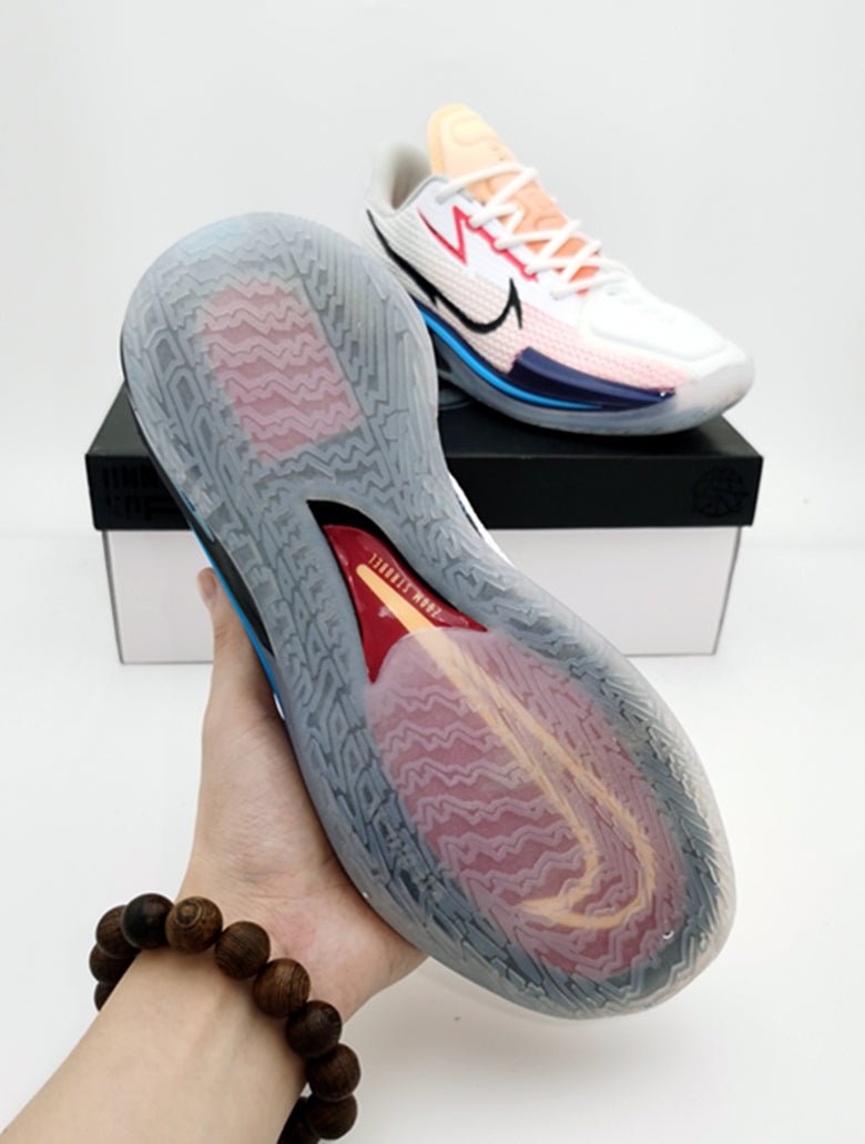 NIKE AIR ZOOM G.T. CUT x WHITE BLACK LASER BLUE - Phantom Kicks
