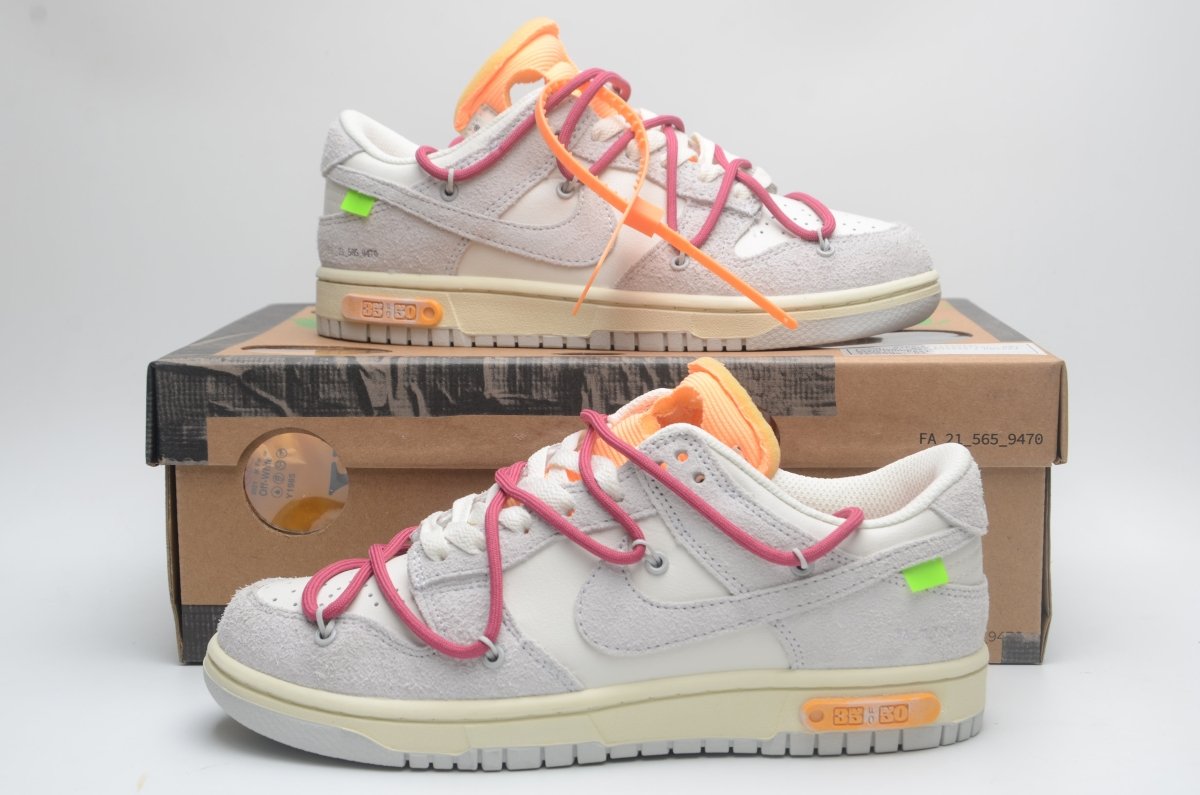 NIKE DUNK x OFF-WHITE LOT 35 - Phantom Kicks