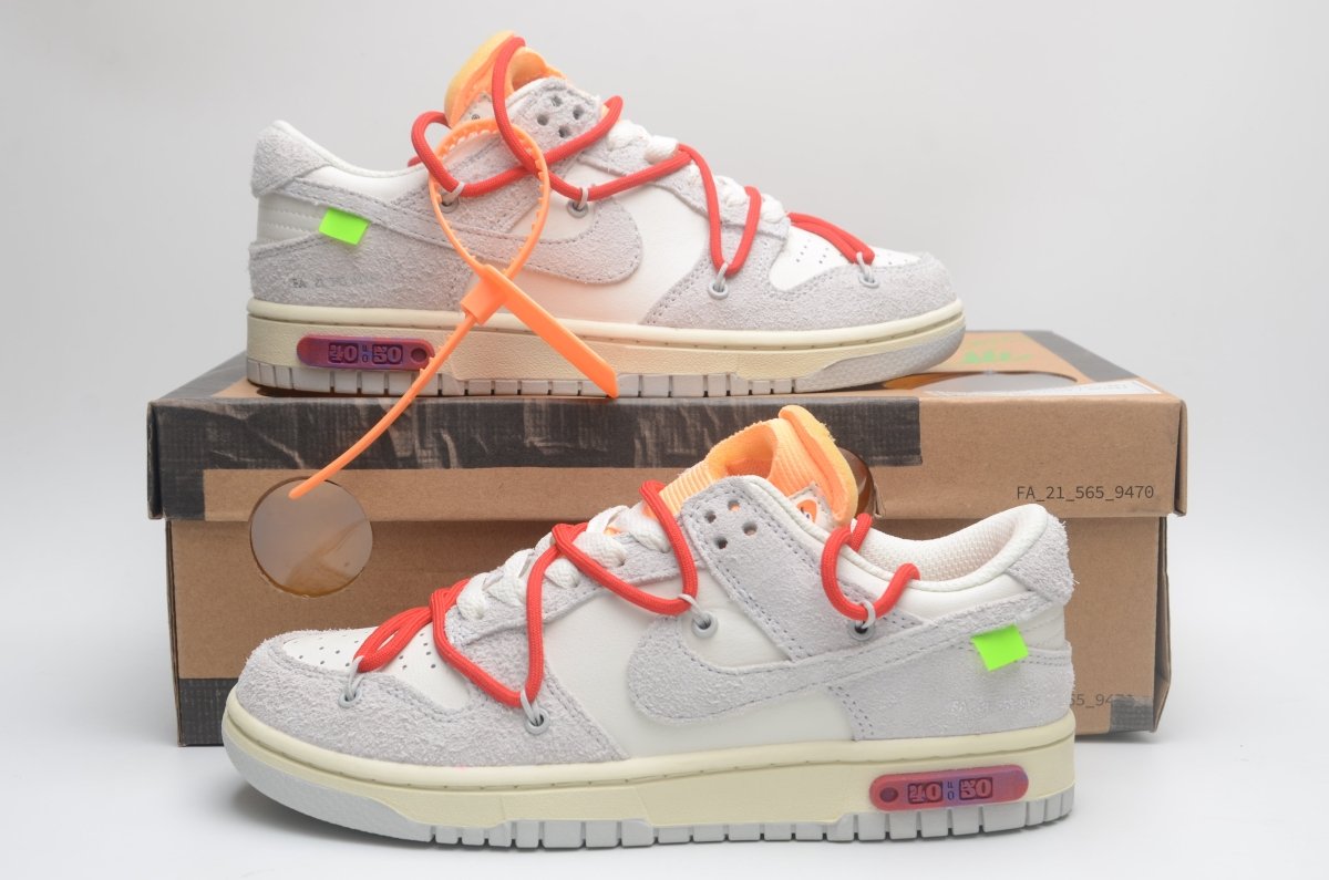 NIKE DUNK x OFF-WHITE LOT 40 - Phantom Kicks