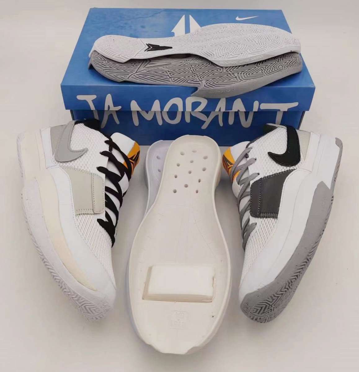 NIKE JA 1 x LIGHT SMOKE GREY - Phantom Kicks