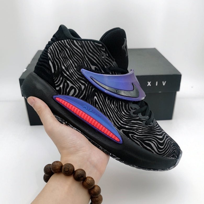 NIKE KD 14 x SEASONAL BLACK LASER CRIMSON - Phantom Kicks