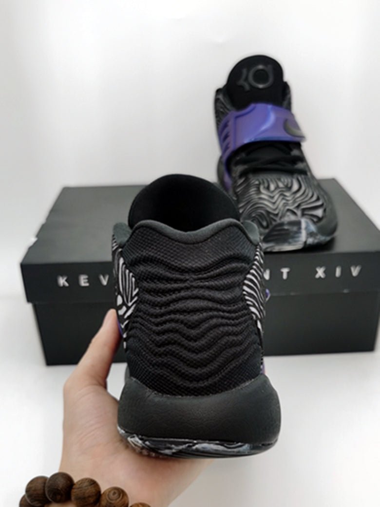 NIKE KD 14 x SEASONAL BLACK LASER CRIMSON - Phantom Kicks