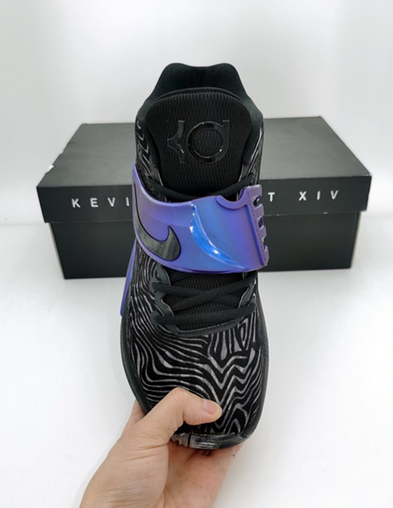 NIKE KD 14 x SEASONAL BLACK LASER CRIMSON - Phantom Kicks