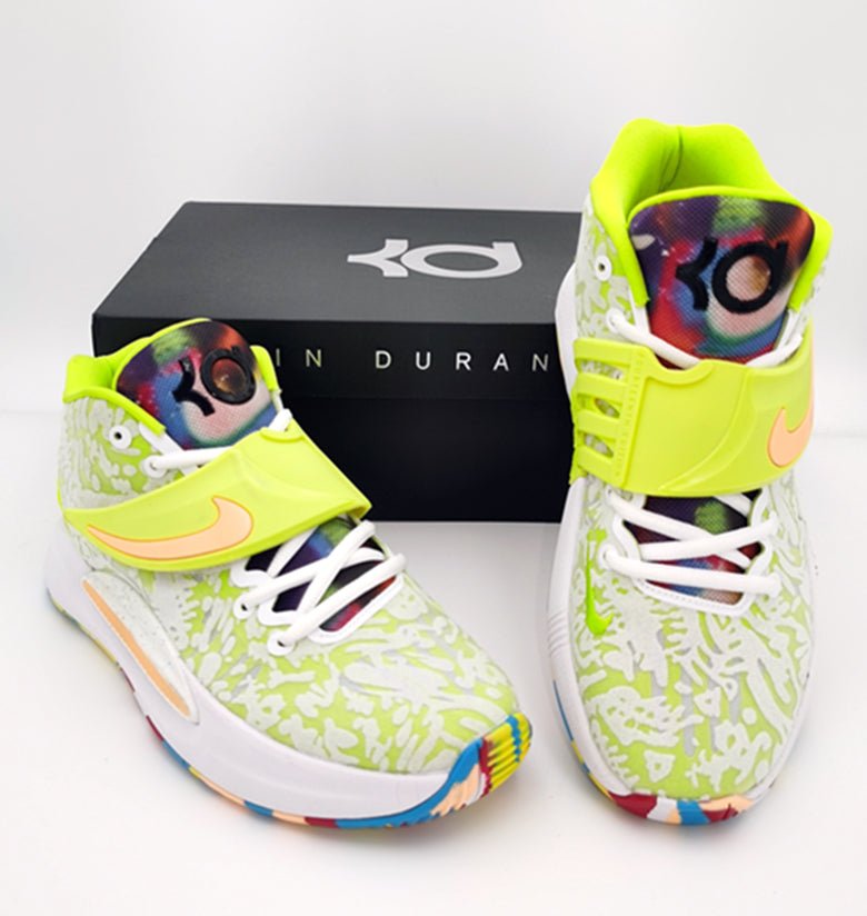 NIKE KD 14 x WHITE LIME GREEN - Phantom Kicks
