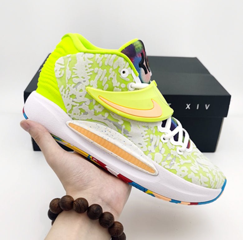 NIKE KD 14 x WHITE LIME GREEN - Phantom Kicks