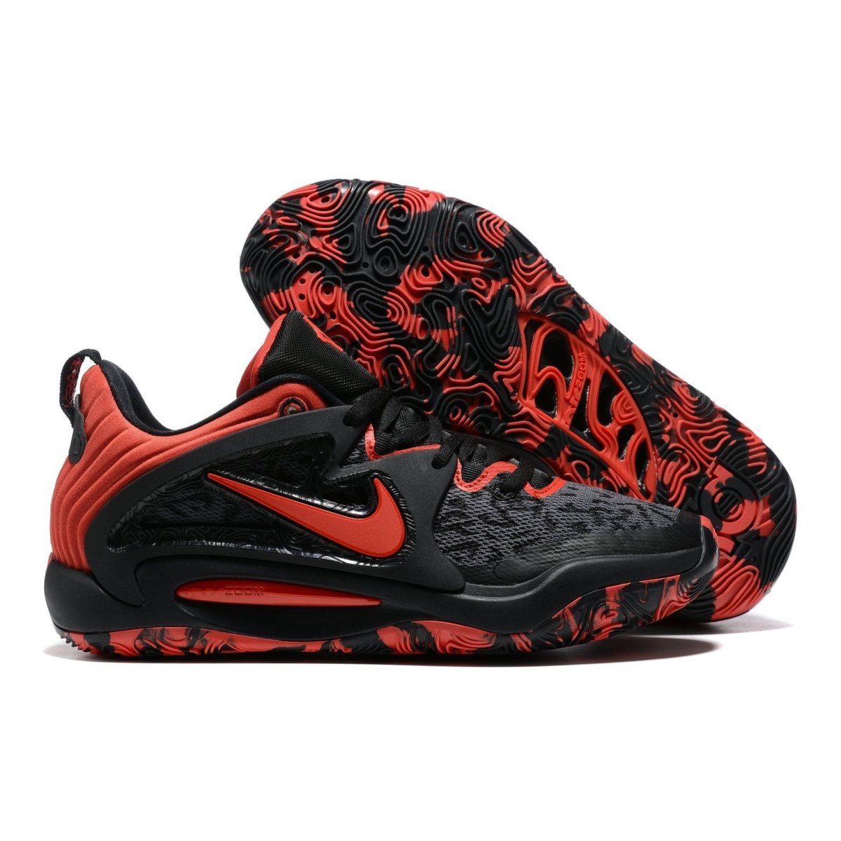 NIKE KD 15 x BLACK UNIVERSITY RED - Phantom Kicks